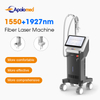 Laser de fibra fracionária 1550nm + 1927nm Máquina de laser de fibra de onda dupla