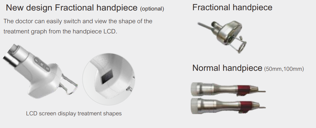 pe&ccedil;a de m&atilde;o laser C02 fracion&aacute;ria