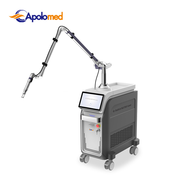 Máquina Q-Switched ND YAG Máquina de remoção de tatuagem a laser ND YAG