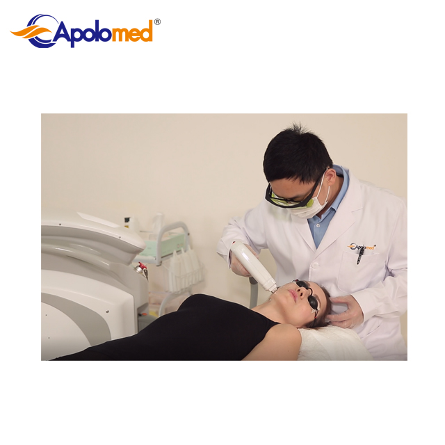 Remoção de cabelo a laser segura e eficaz para áreas sensíveis