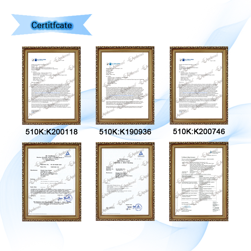 Fabricante de m&aacute;quina a laser de diodo aprovado pela FDA