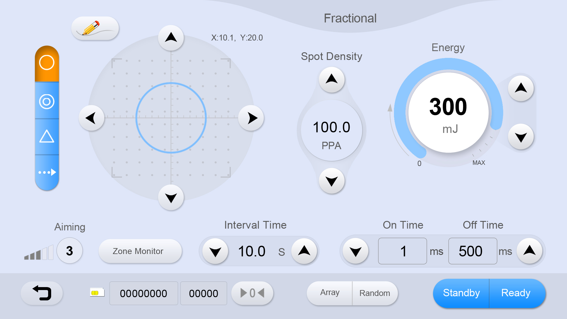 Tela laser C02 