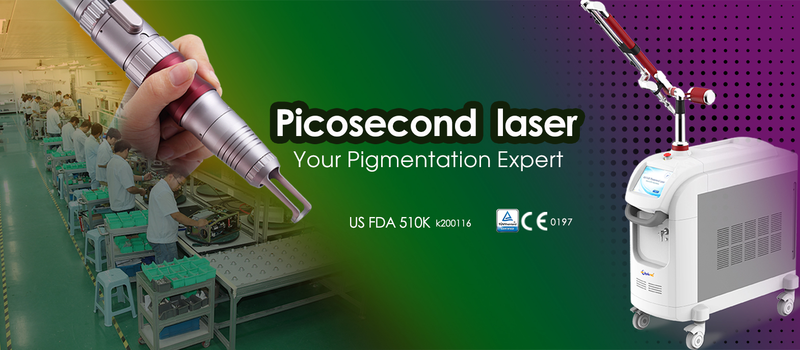 laser de picossegundo HS-298 
