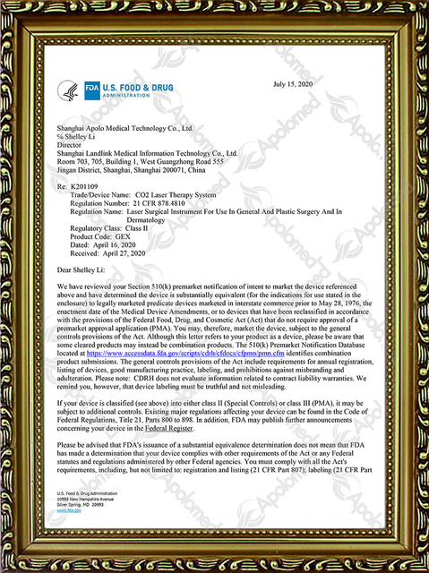 Sistema de terapia a laser CO2