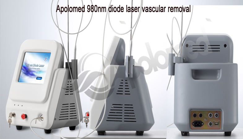 equipamento de laser de diodo de 980nm para remo&ccedil;&atilde;o vascular