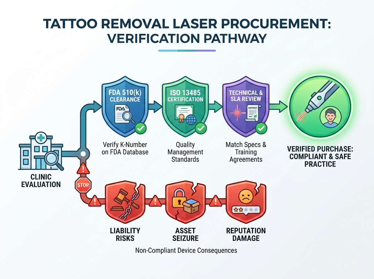M&aacute;quina a laser para remo&ccedil;&atilde;o de tatuagens de picossegundos aprovada pela FDA