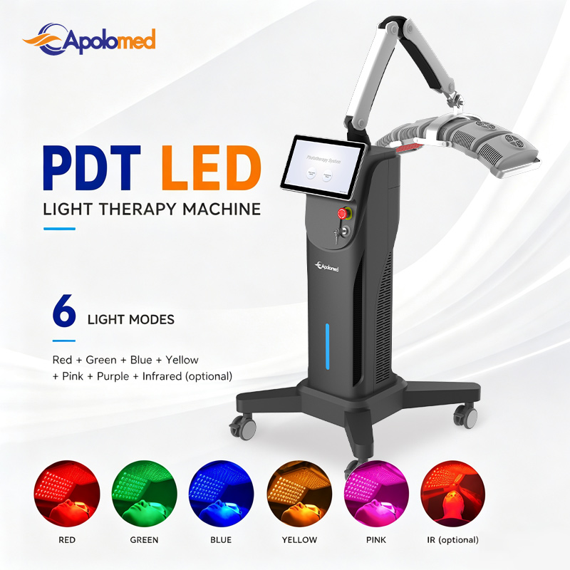 Máquina de terapia LED PDT para tratamento de acne
