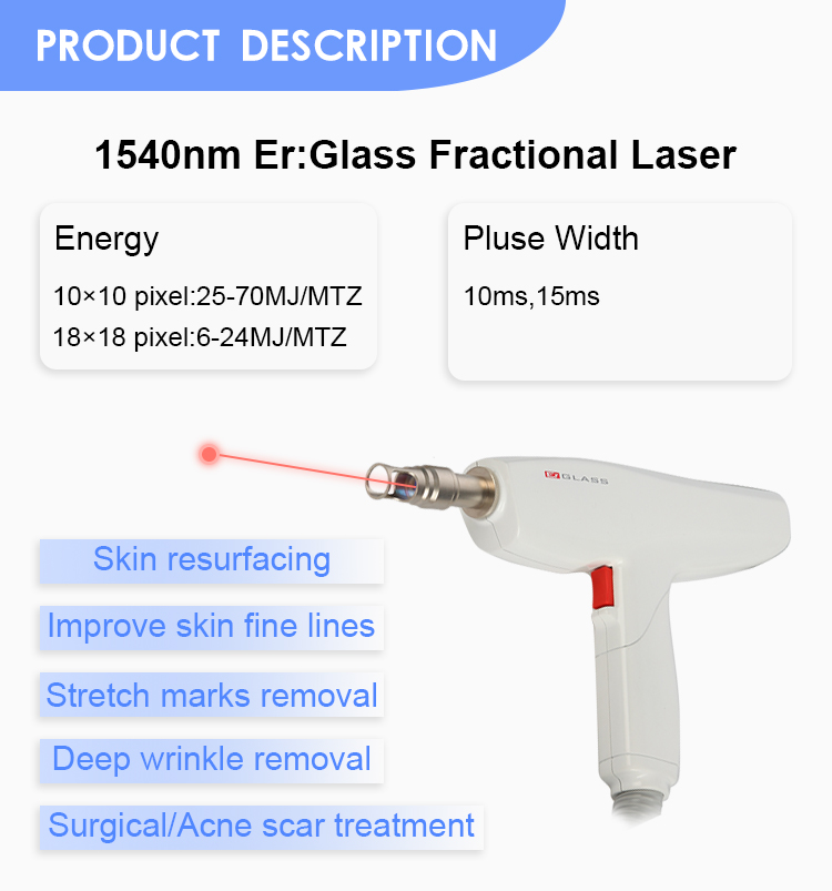 laser de vidro 1540nm er 